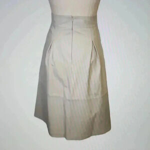 BOD & CHRISTENSEN BONE LEATHER SKIRT